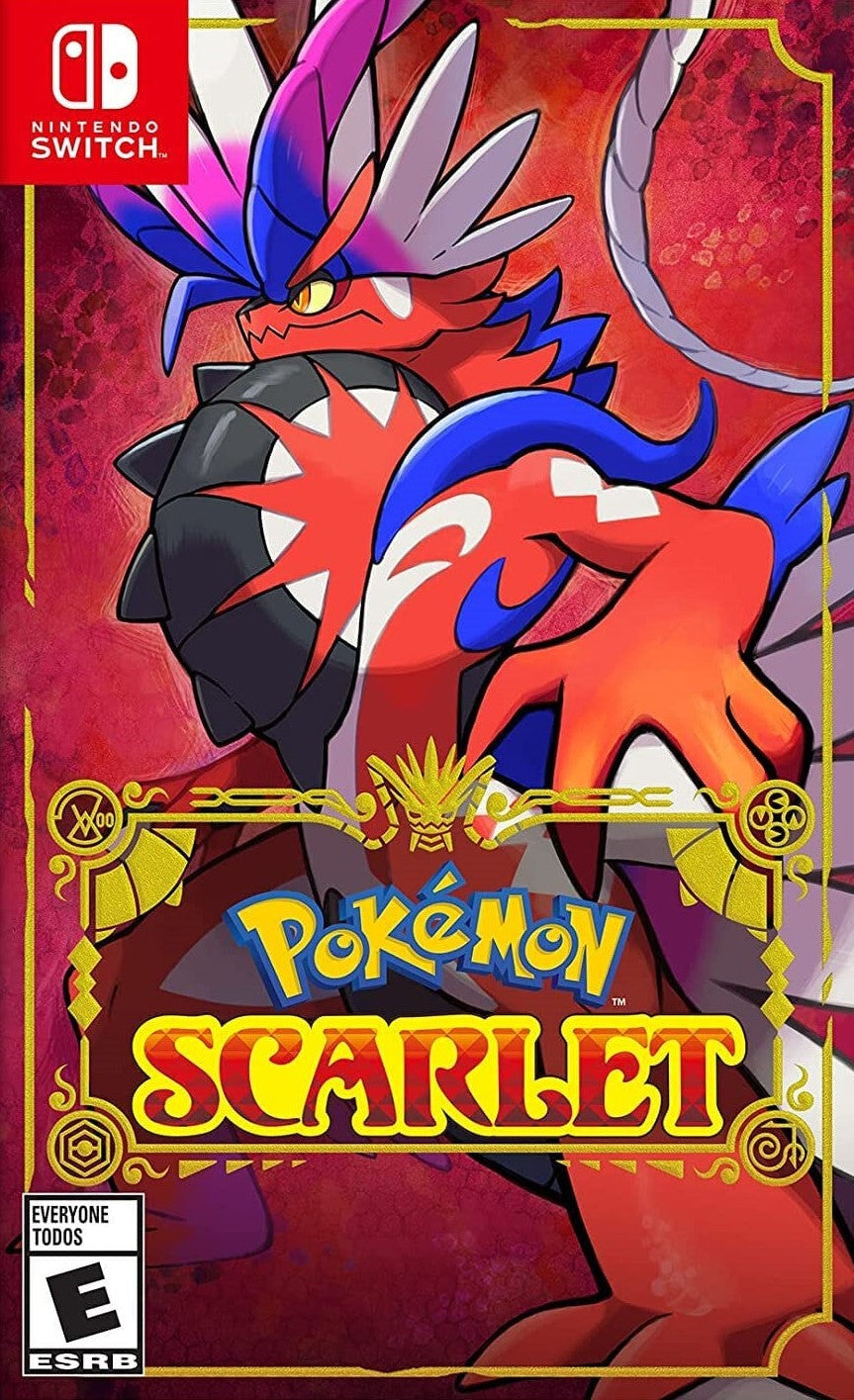 Pokemon Scarlet Switch - Video Game - Used - CaveGamers