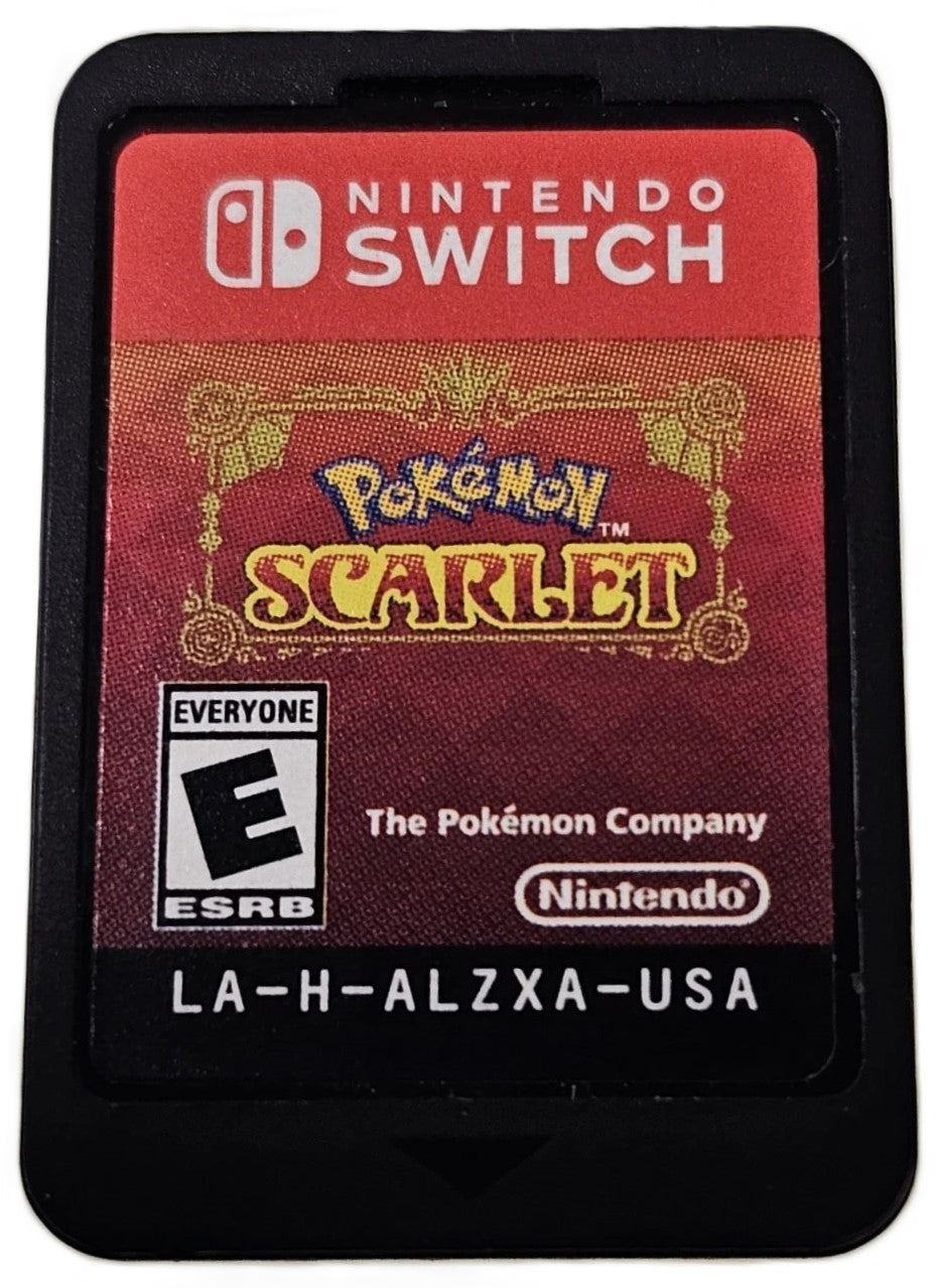 Pokemon Scarlet Switch - Video Game - Used - CaveGamers - Image 3