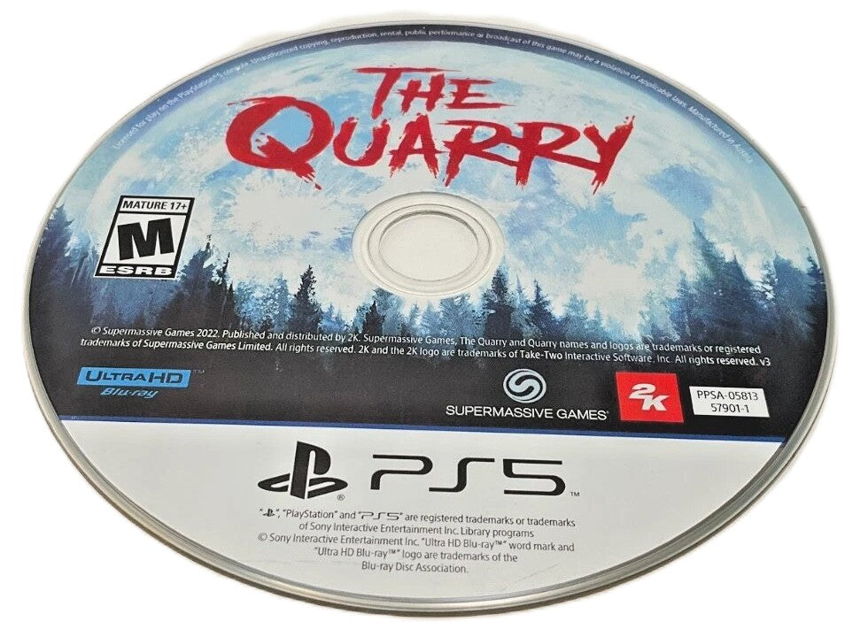 The Quarry PS5 - Video Game - Used - CaveGamers - Image 3