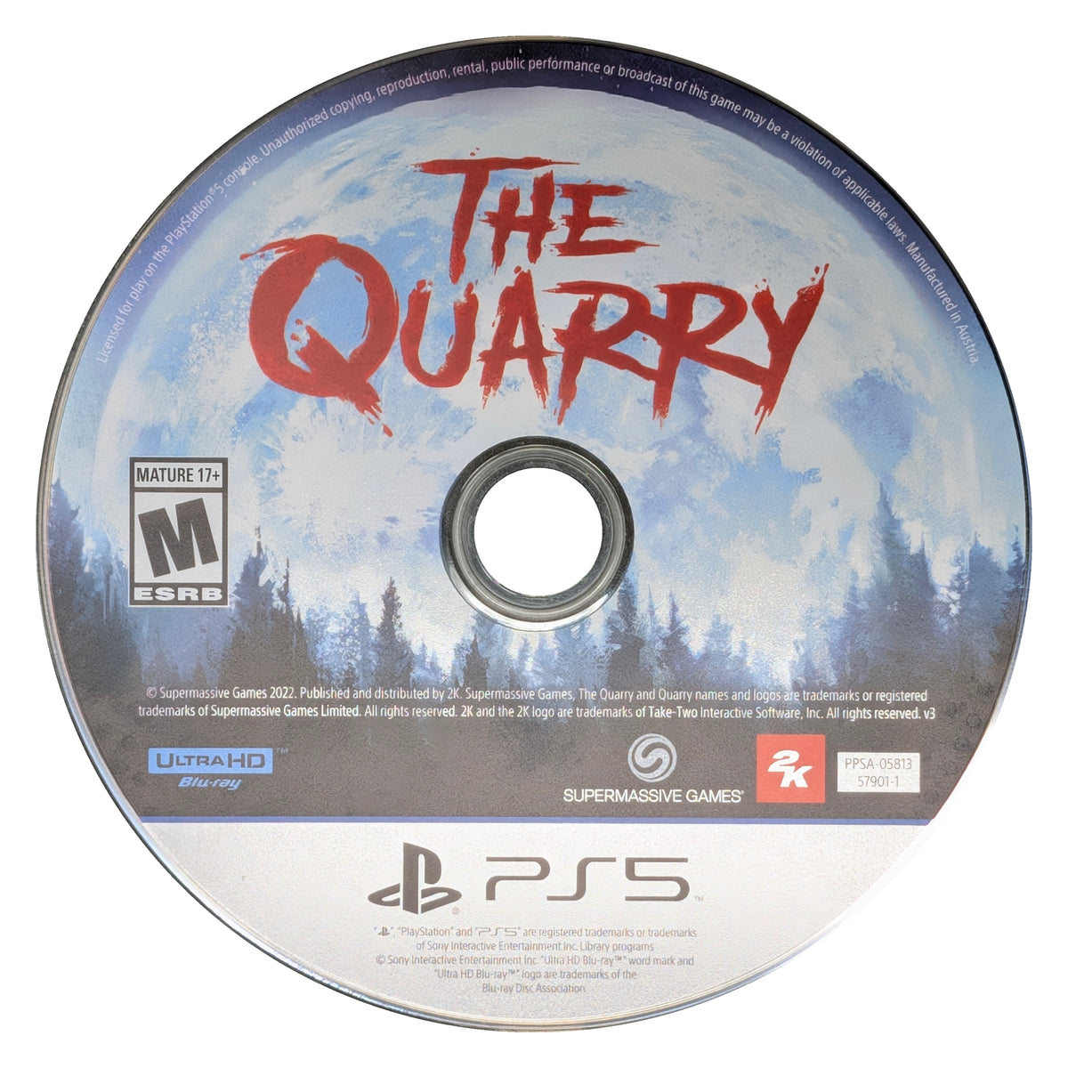 The Quarry PS5 - Video Game - Used - CaveGamers - Image 3