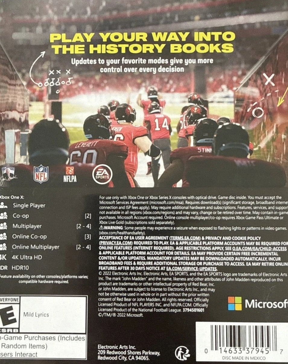 Madden NFL 23 Xbox One - Video Game - Used - CaveGamers - Image 2