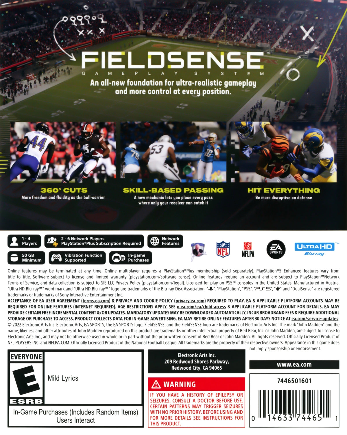 Madden NFL 23 PS5 - Video Game - Used - CaveGamers - Image 2
