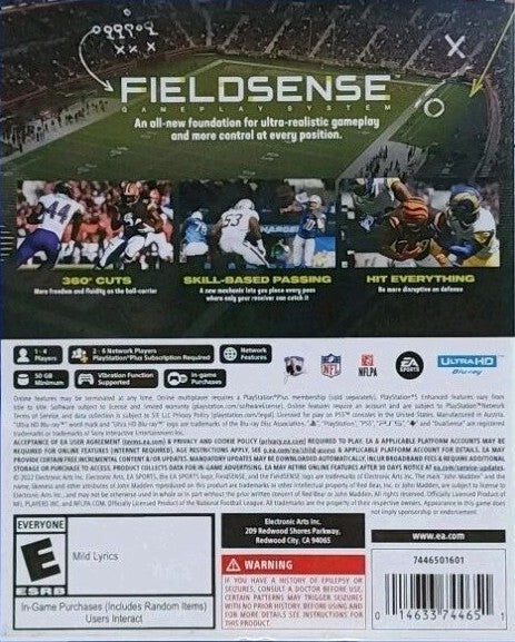 Madden NFL 23 PS5 - Video Game - Used - CaveGamers - Image 2