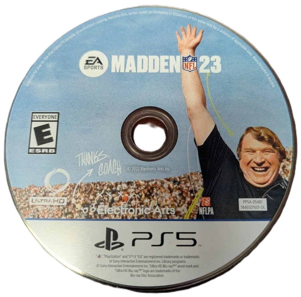 Madden NFL 23 PS5 - Video Game - Used - CaveGamers - Image 3