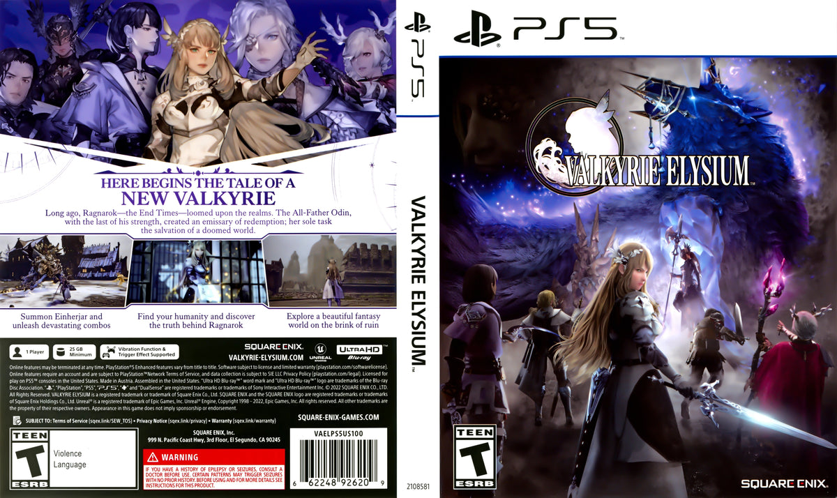 Valkyrie Elysium PS5 - Video Game - Used - CaveGamers - Image 5