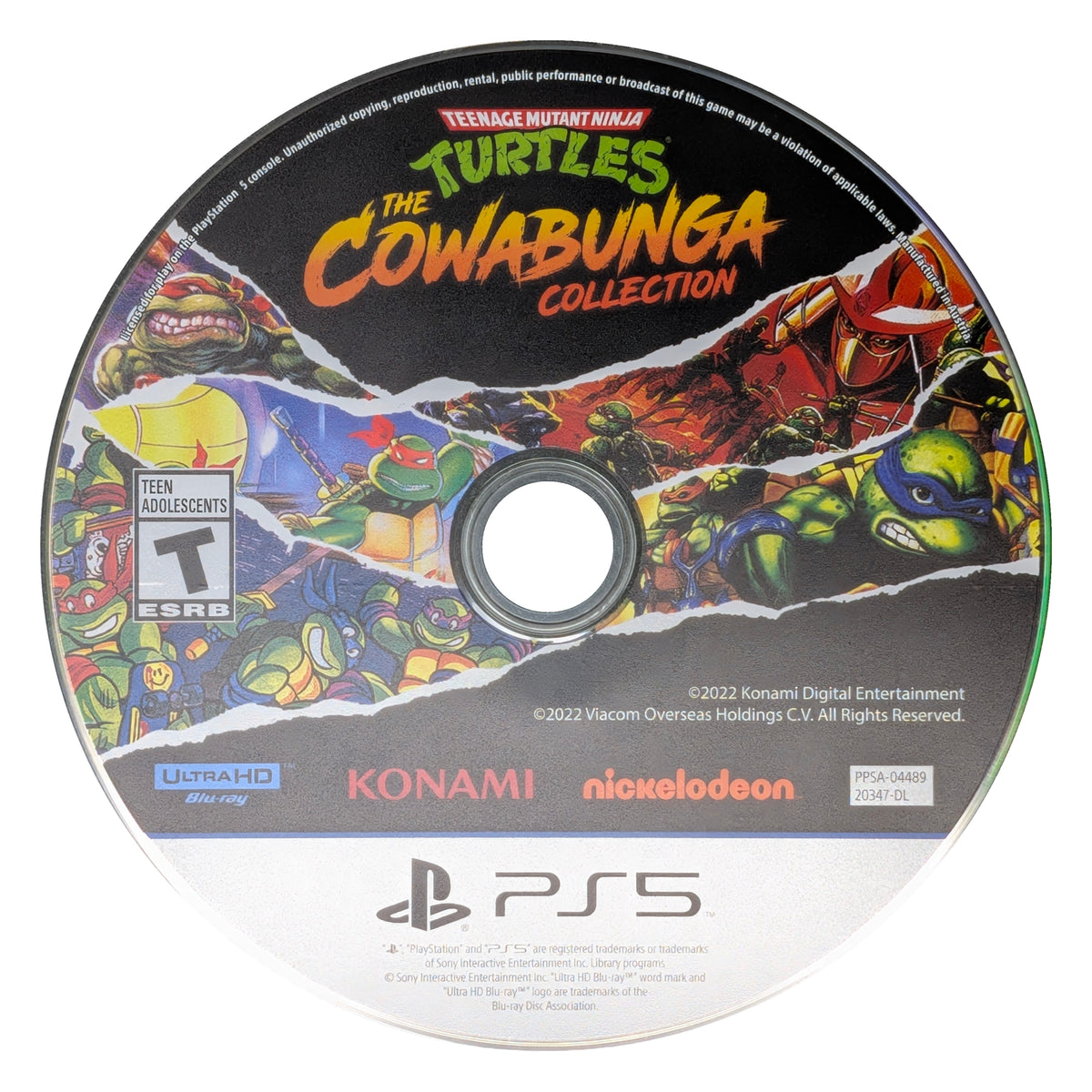 Teenage Mutant Ninja Turtles Cowabunga Collection PS5 - Video Game - Used - CaveGamers - Image 3