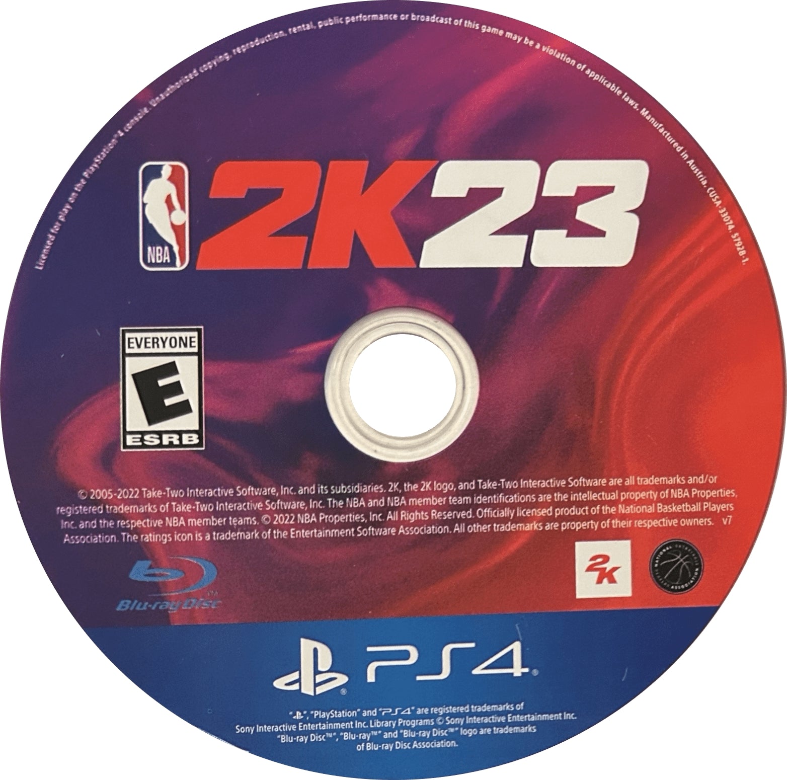NBA 2K23 PS4 - Video Game - Used - CaveGamers - Image 2