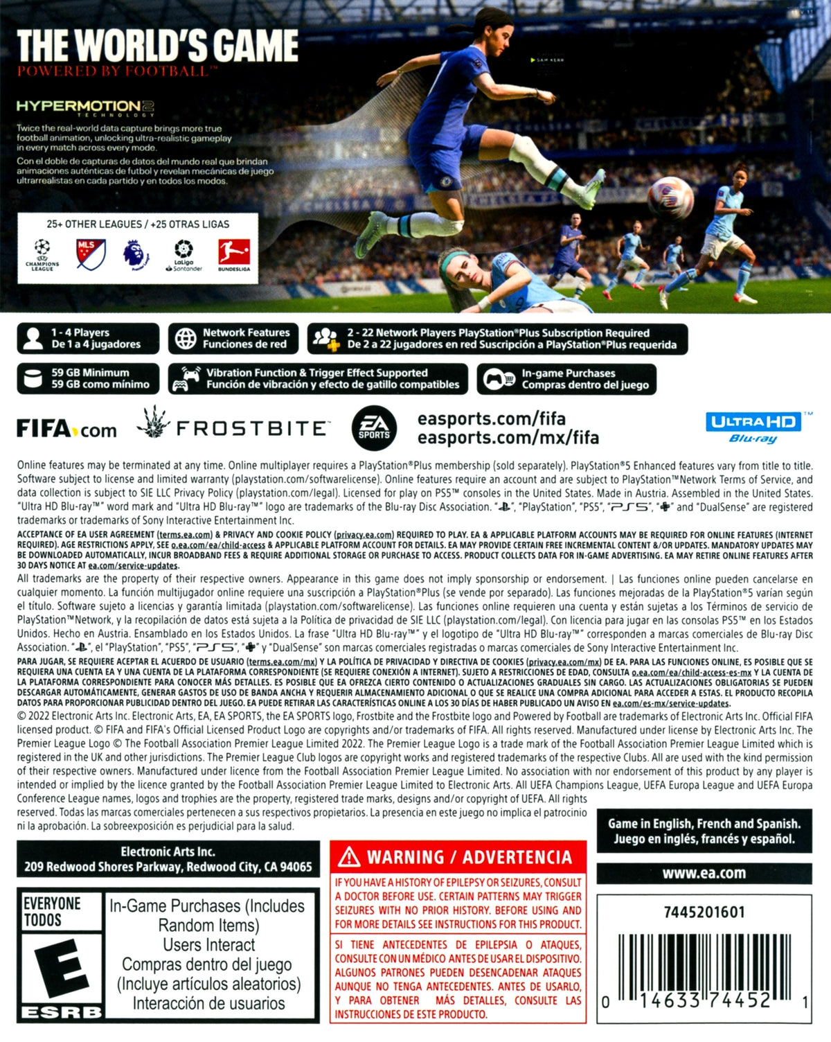 FIFA 23 PS5 - Video Game - Used - CaveGamers - Image 2