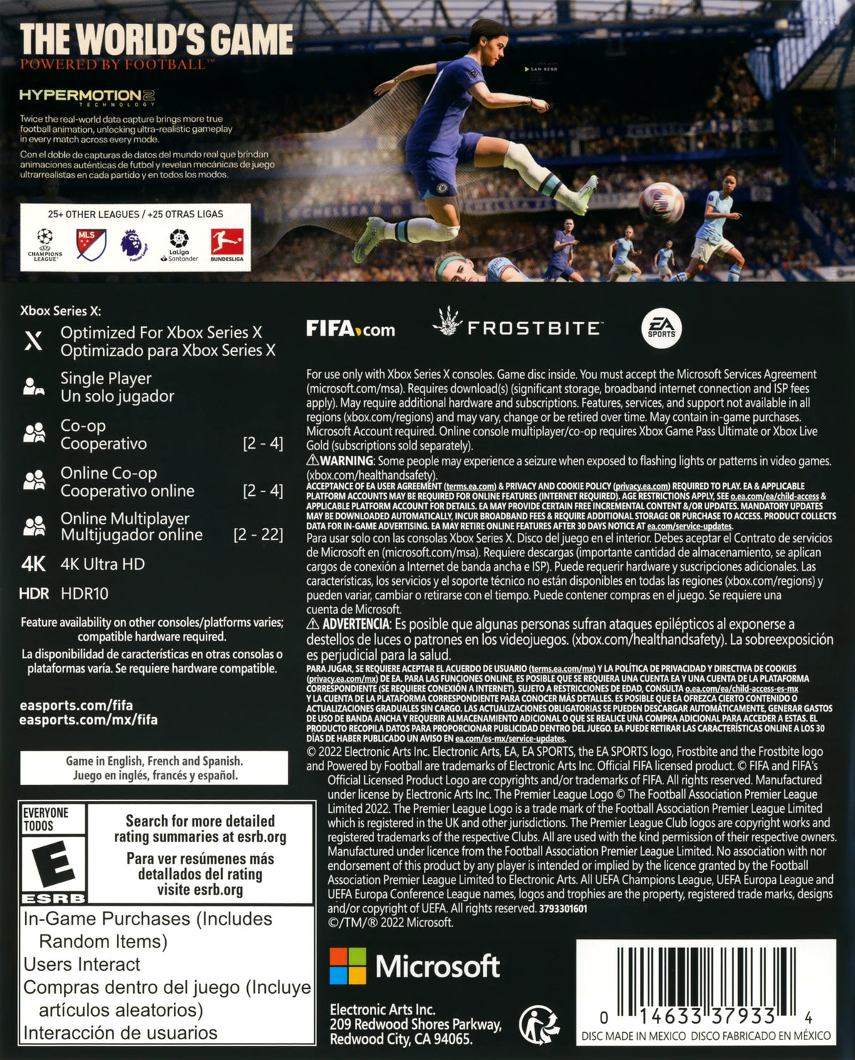 FIFA 23 Xbox Series X - Video Game - Used - CaveGamers - Image 2