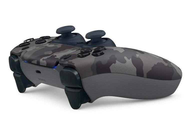PlayStation 5 DualSense Wireless Controller - Gray Camouflage PS5 - Video Game Accessory - Used - CaveGamers - Image 3