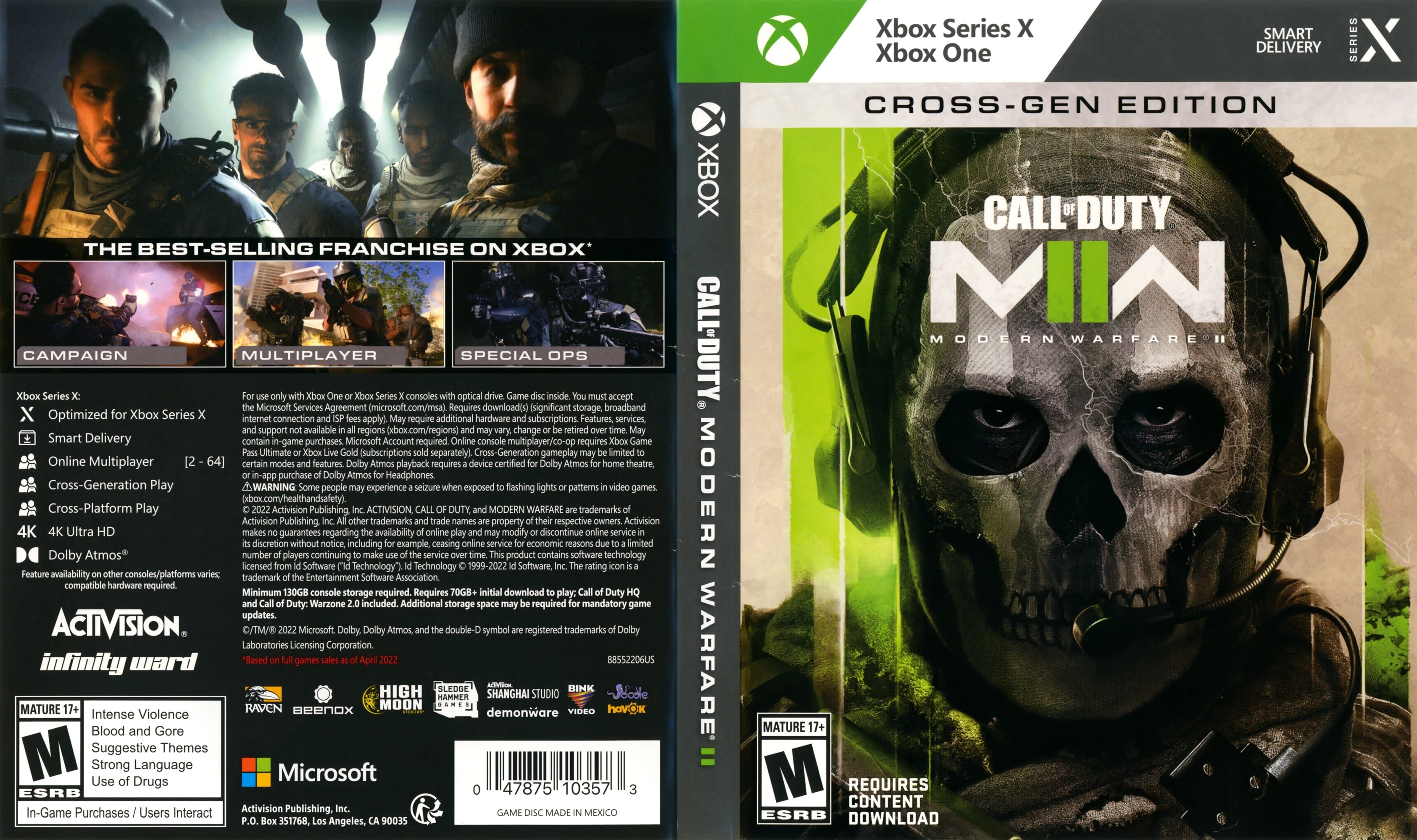 Call of Duty: Modern Warfare II Xbox Series X - Video Game - Used - CaveGamers - Image 4