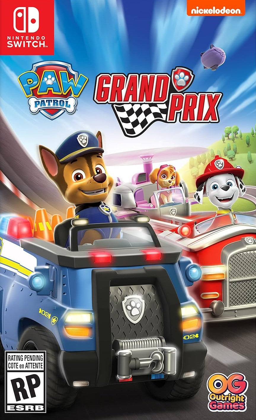 Paw Patrol Grand Prix Switch - Video Game - Used - CaveGamers