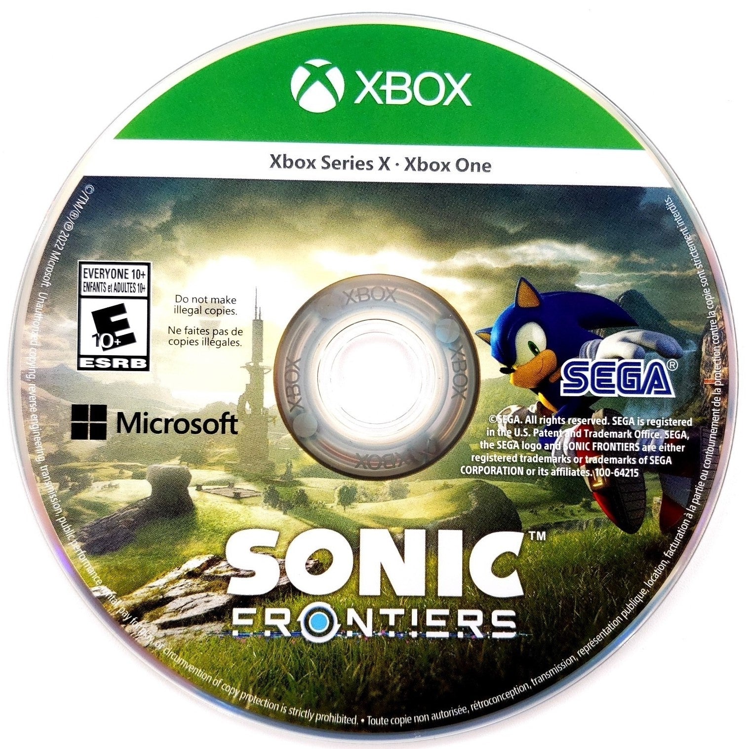 Sonic Frontiers Xbox Series X - Video Game - Used - CaveGamers - Image 2