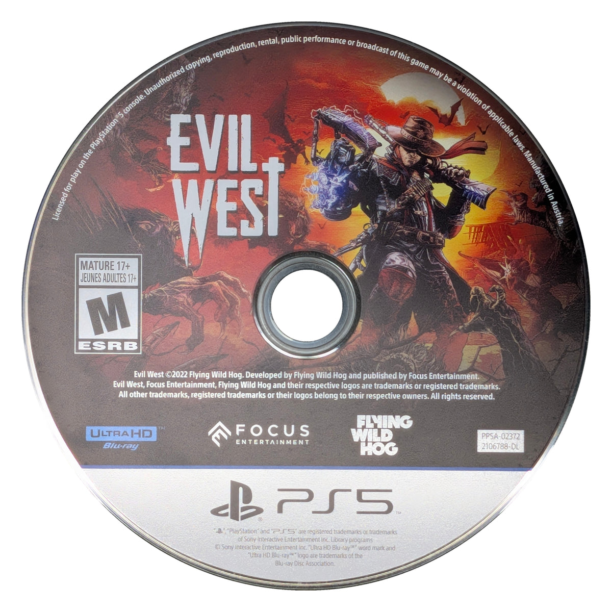 Evil West PS5 - Video Game - Used - CaveGamers - Image 3