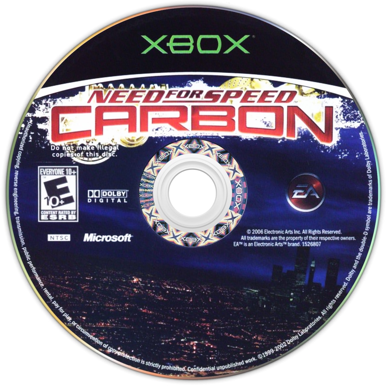 Need For Speed Carbon Xbox - Video Game - Used - CaveGamers - Image 3