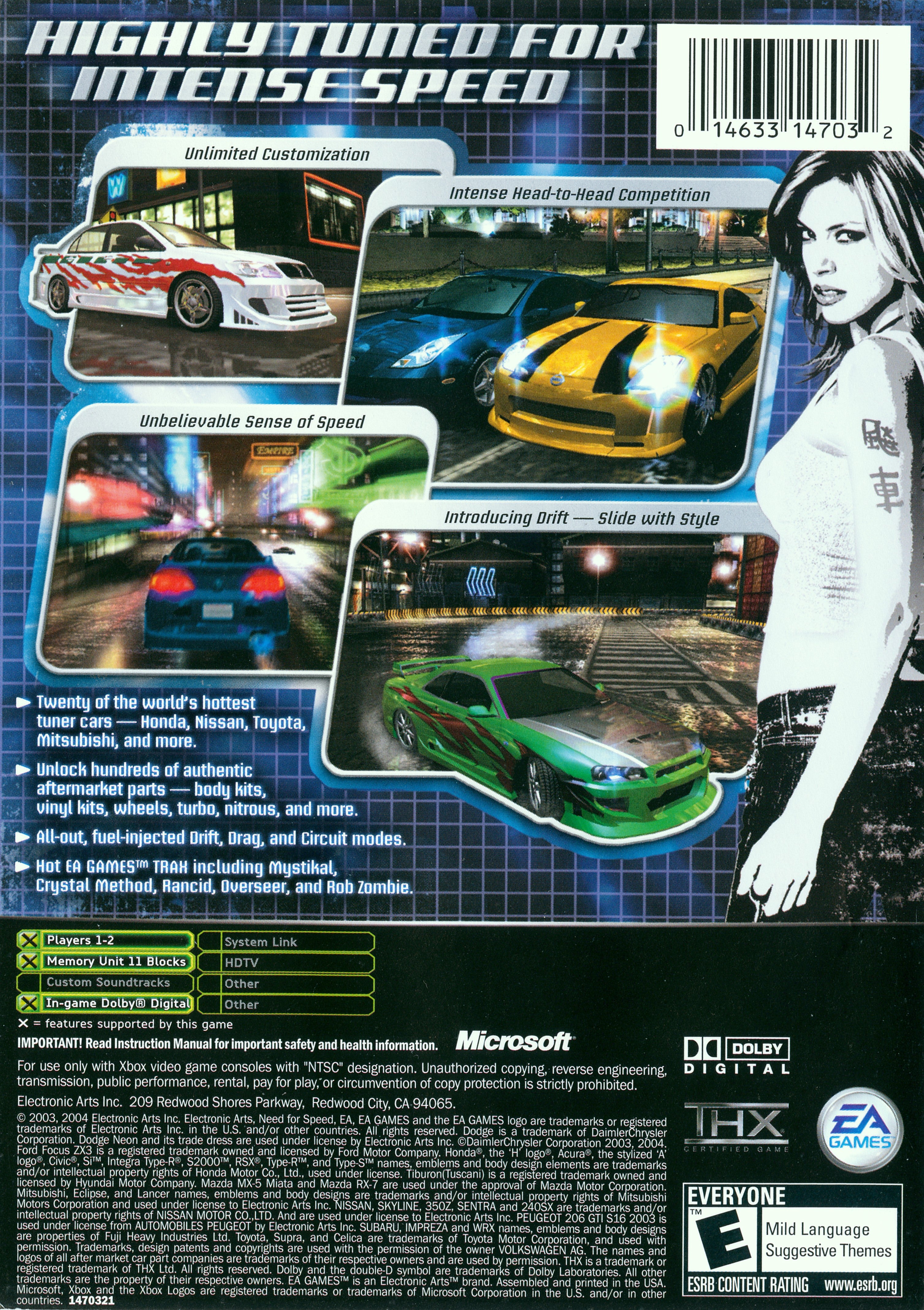 Need For Speed: Underground Xbox - Video Game - Used - CaveGamers - Image 2