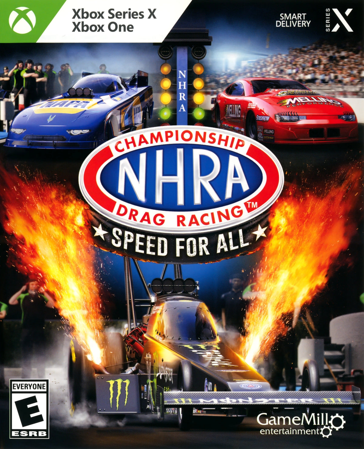 NHRA Championship Drag Racing: Speed For All Xbox Series X - Video Game - Used - CaveGamers