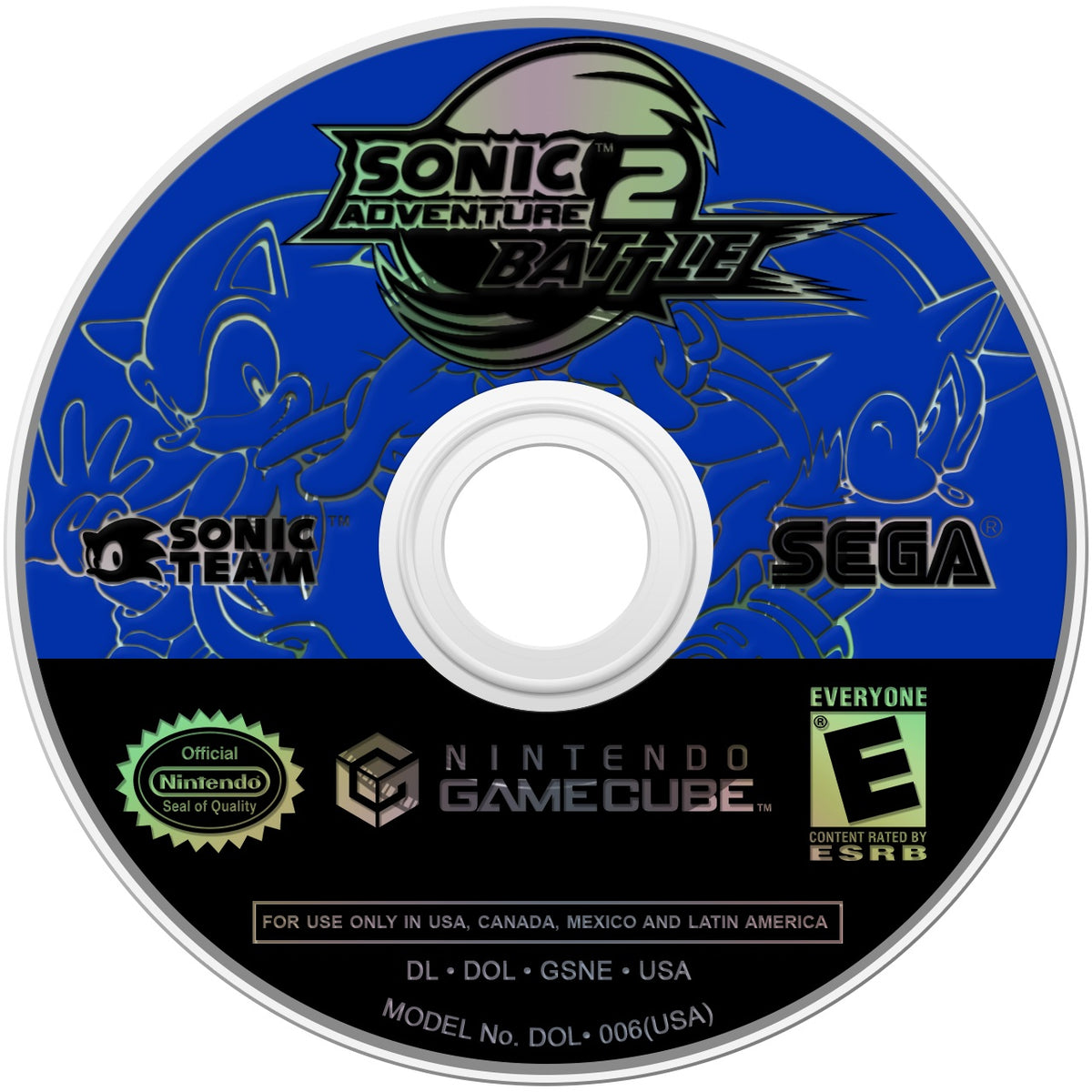 Sonic Adventure 2 Battle GameCube - Video Game - Used - CaveGamers - Image 3