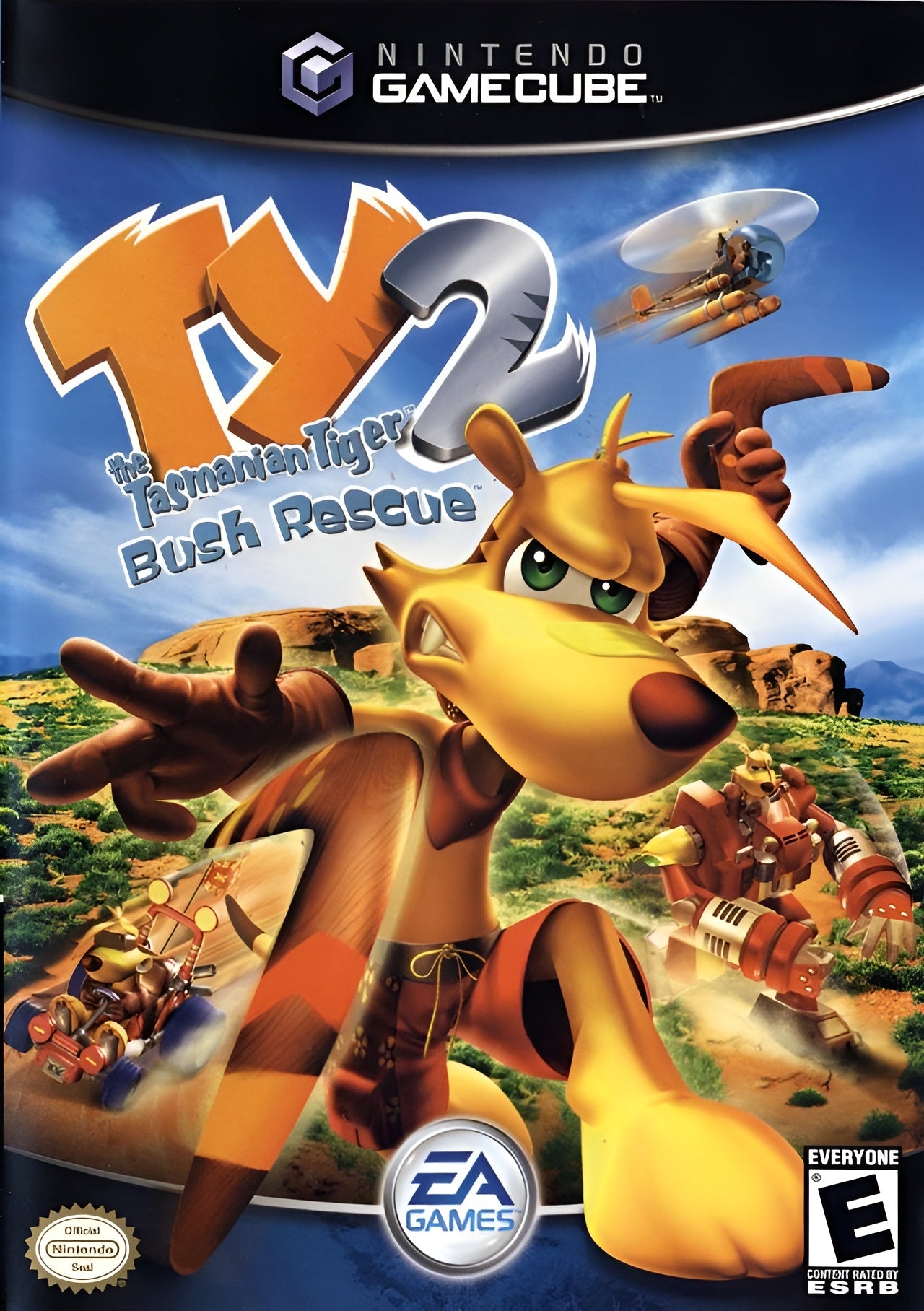 Ty the Tasmanian Tiger 2: Bush Rescue GameCube - Video Game - Used - CaveGamers