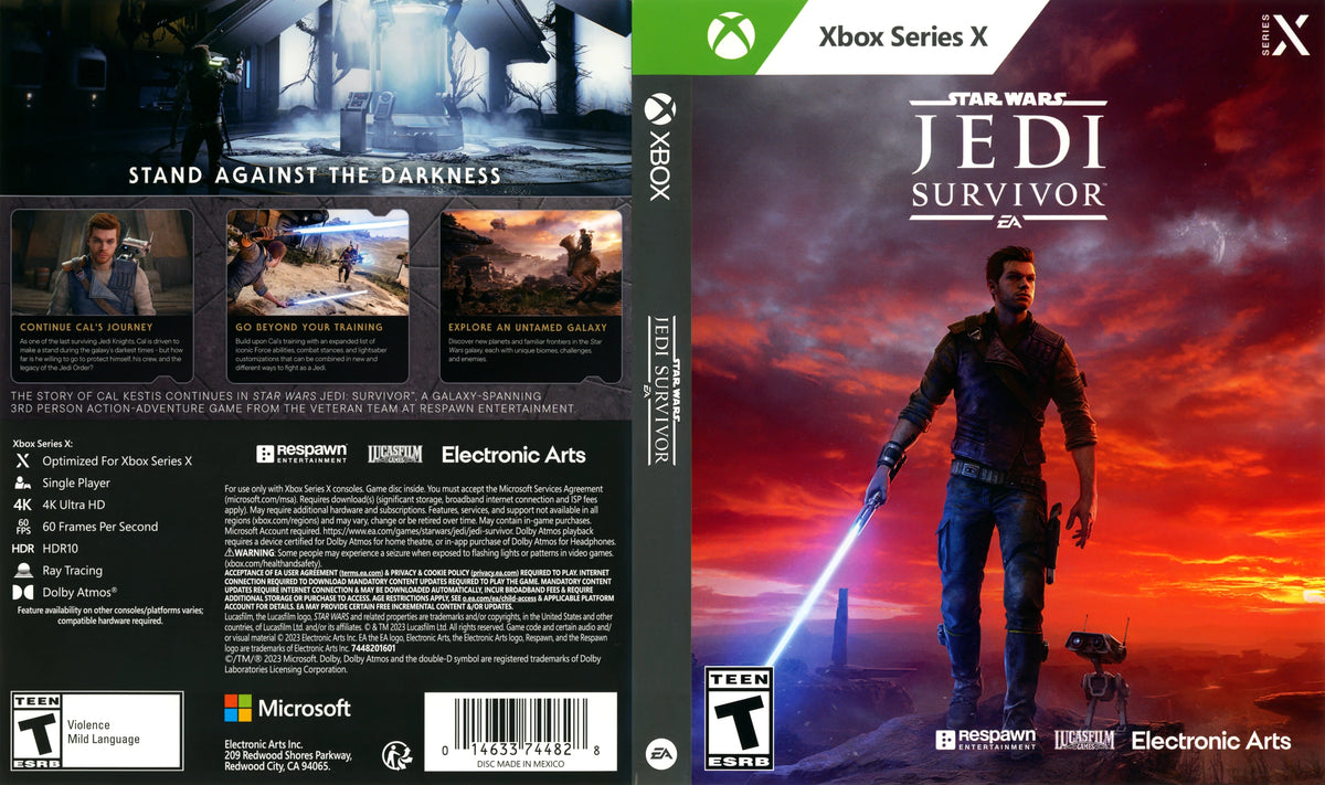 Star Wars Jedi: Survivor Xbox Series X - Video Game - Used - CaveGamers - Image 3