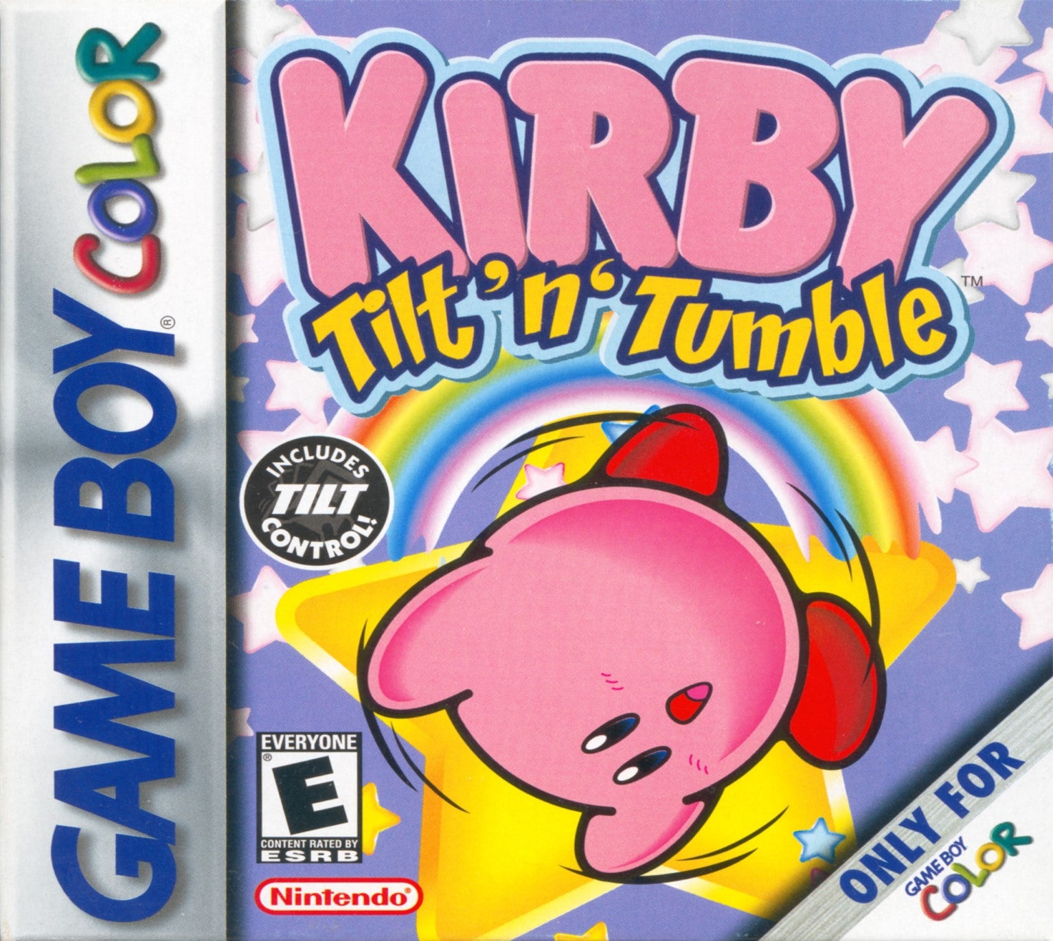 Kirby Tilt 'n' Tumble Game Boy Color - Video Game - Used - CaveGamers