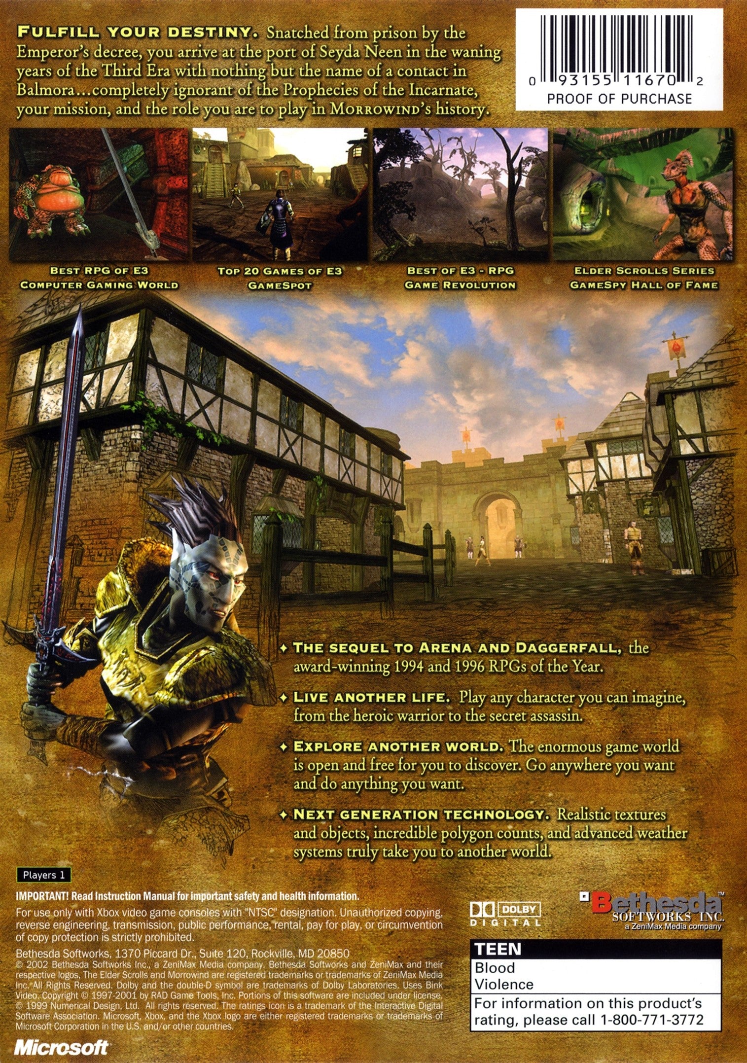 The Elder Scrolls III: Morrowind