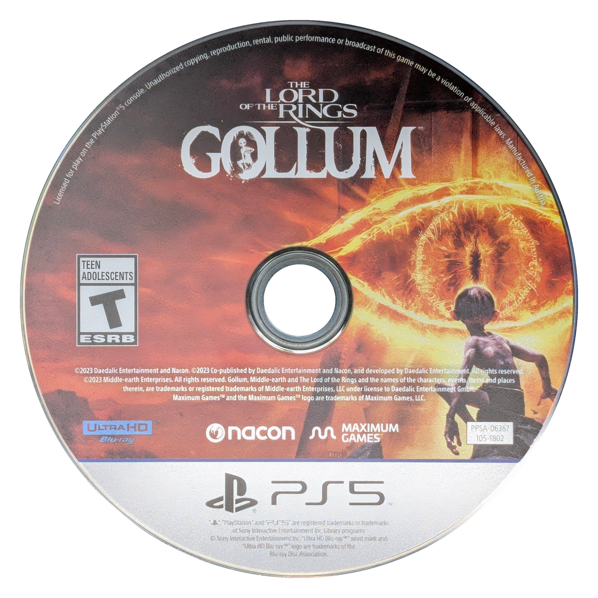 The Lord of the Rings: Gollum PS5 - Video Game - Used - CaveGamers - Image 3
