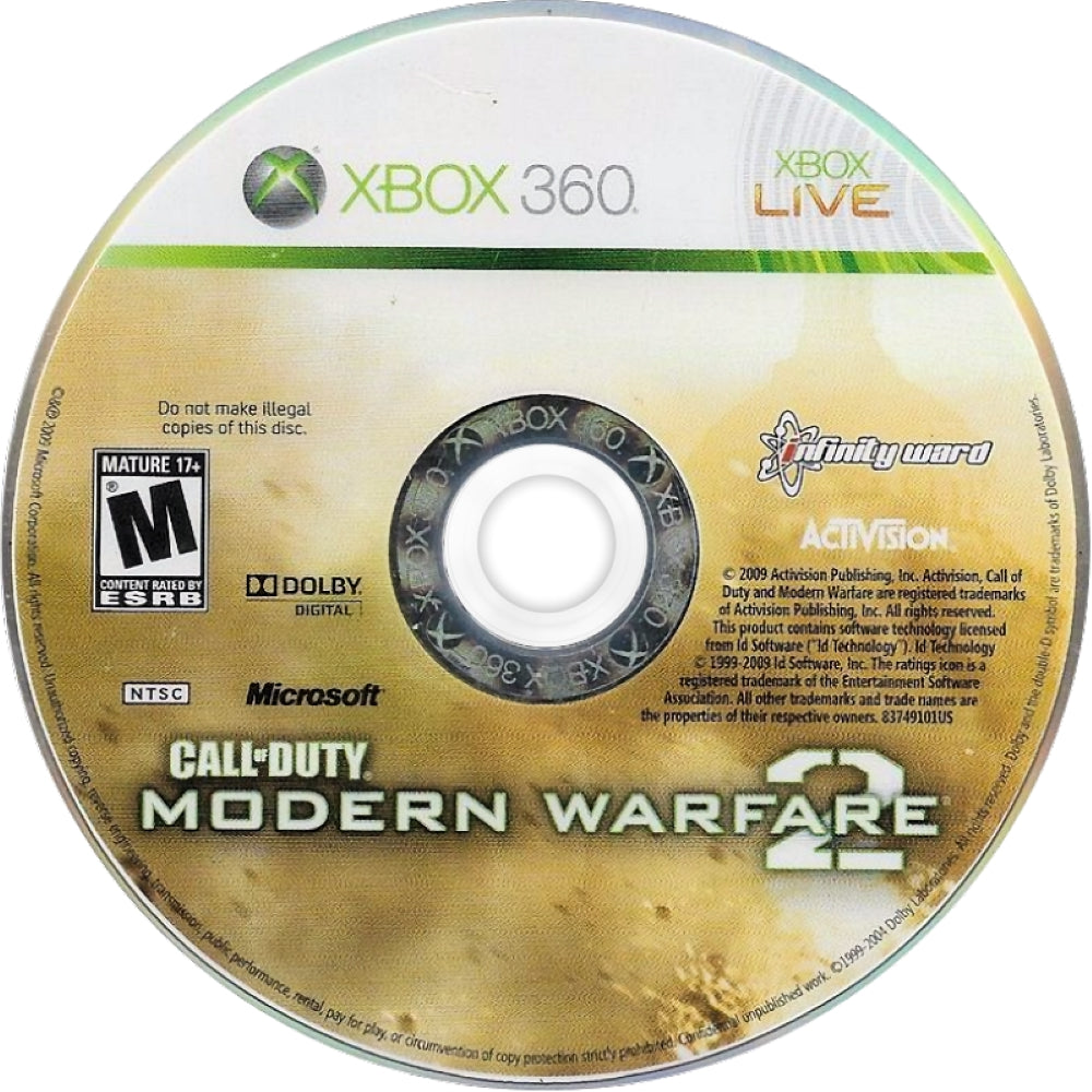 Call of Duty Modern Warfare 2 Xbox 360 - Video Game - Used - CaveGamers - Image 3