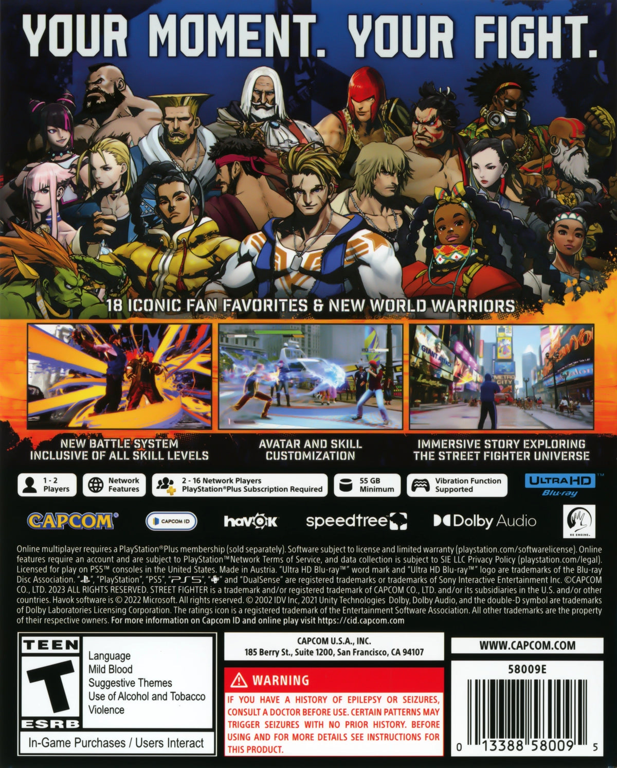 Street Fighter 6 PS5 - Video Game - Used - CaveGamers - Image 2