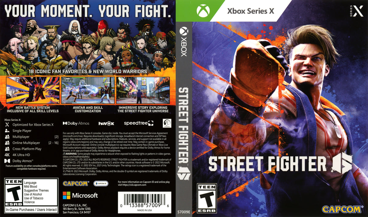 Street Fighter 6 Xbox Series X - Video Game - Used - CaveGamers - Image 3