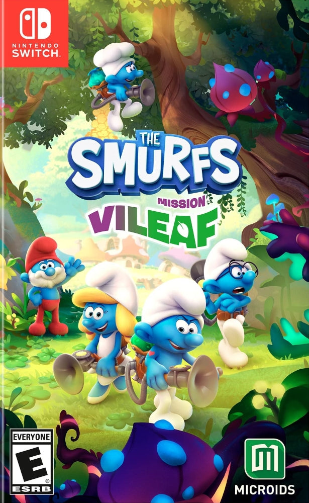 The Smurfs Mission Vileaf Switch - Video Game - Used - CaveGamers