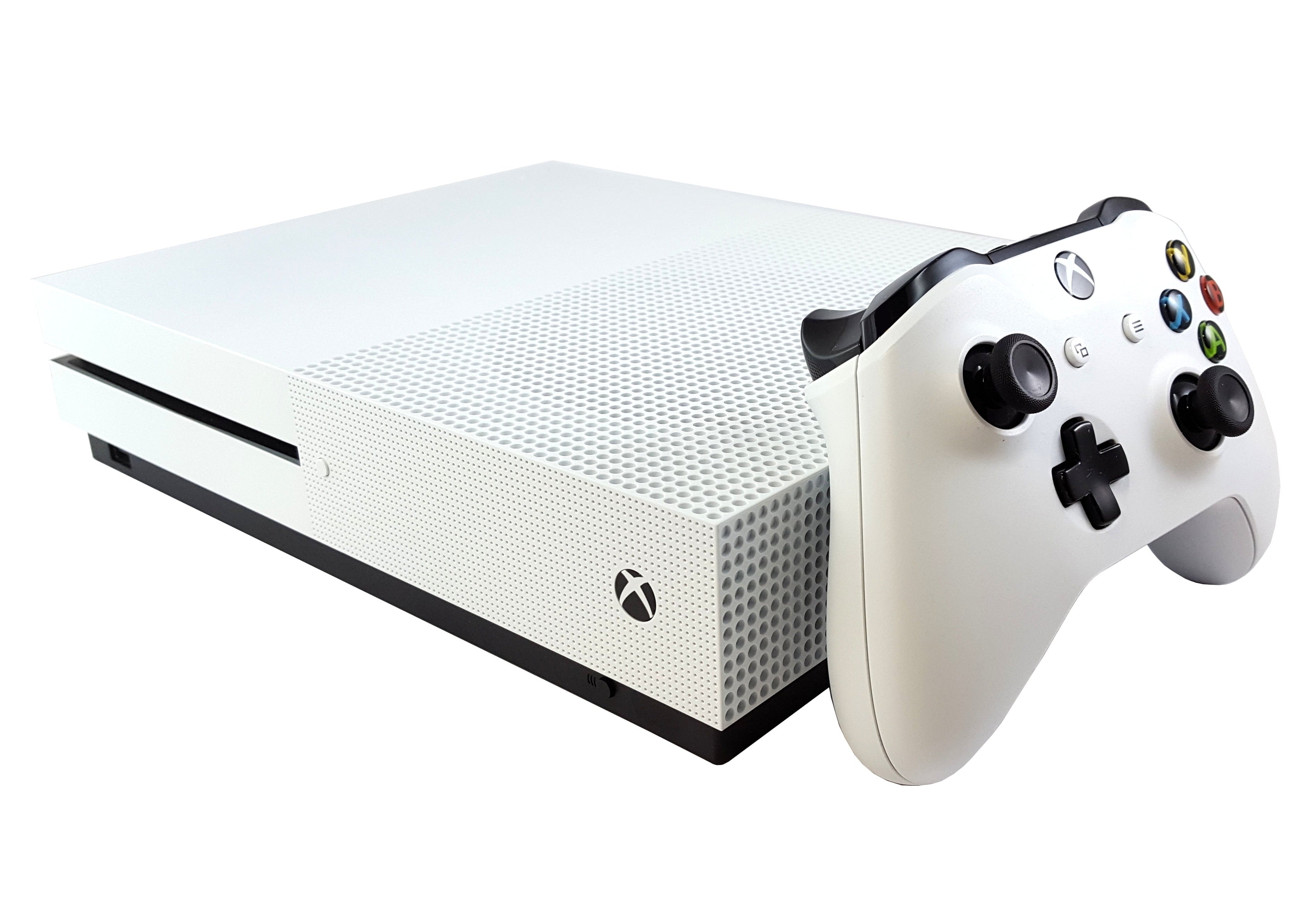 Xbox One S 500GB Console - White - Video Game System - Used - CaveGamers - Image 3