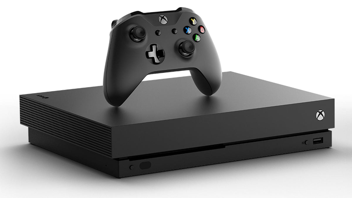 Xbox One X 1TB Console - Black - Video Game System - Used - CaveGamers - Image 3