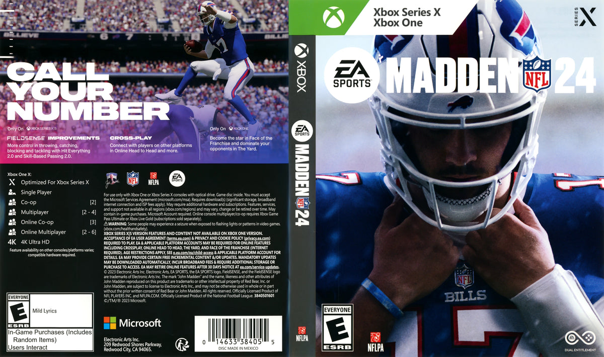 Madden NFL 24 Xbox Series X - Video Game - Used - CaveGamers - Image 3