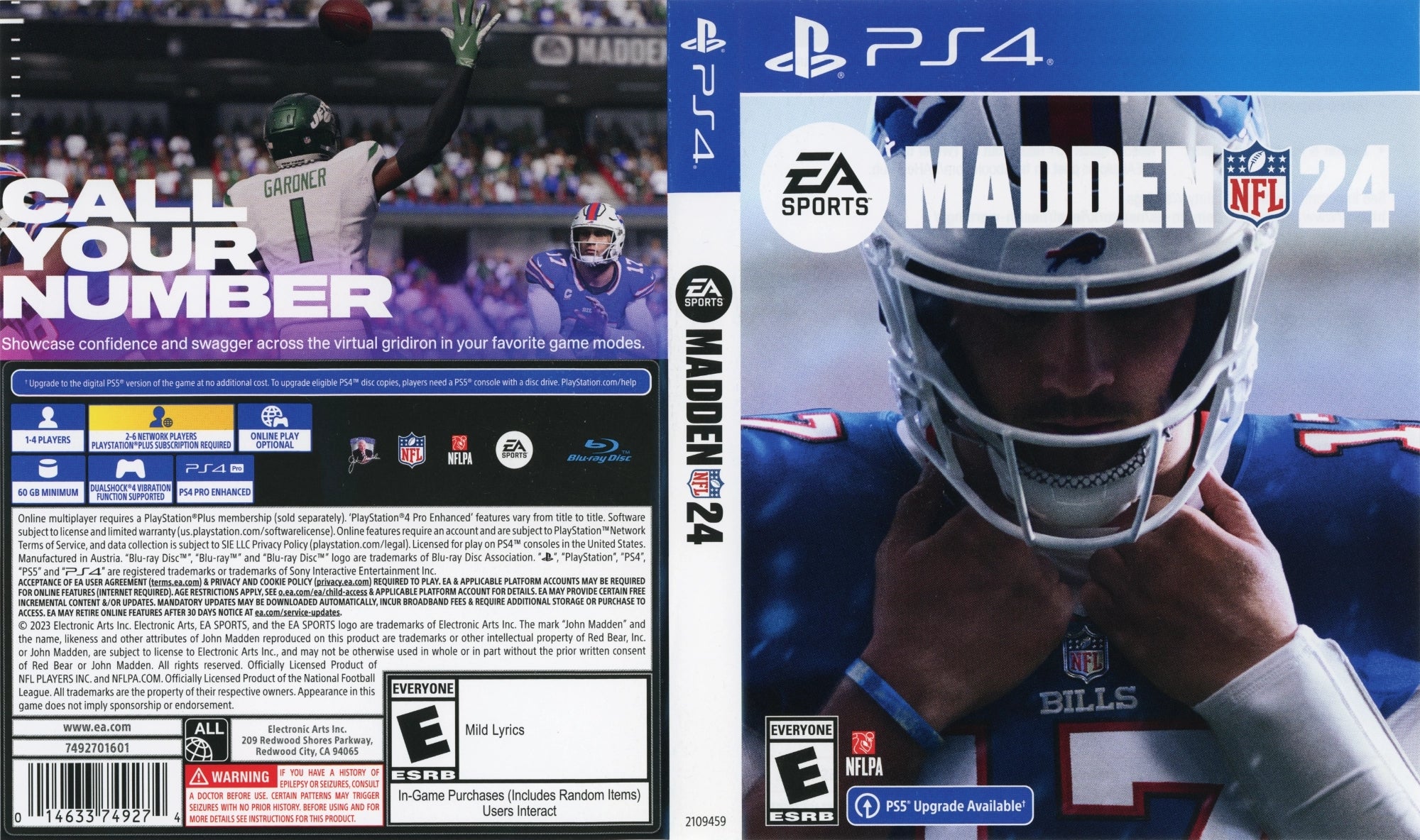 Madden NFL 24 PS4 - Video Game - Used - CaveGamers - Image 4