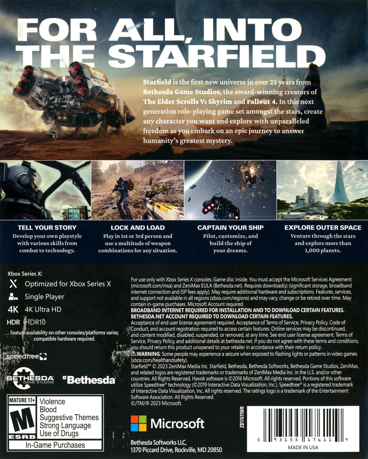 Starfield Xbox Series X - Video Game - Used - CaveGamers - Image 2