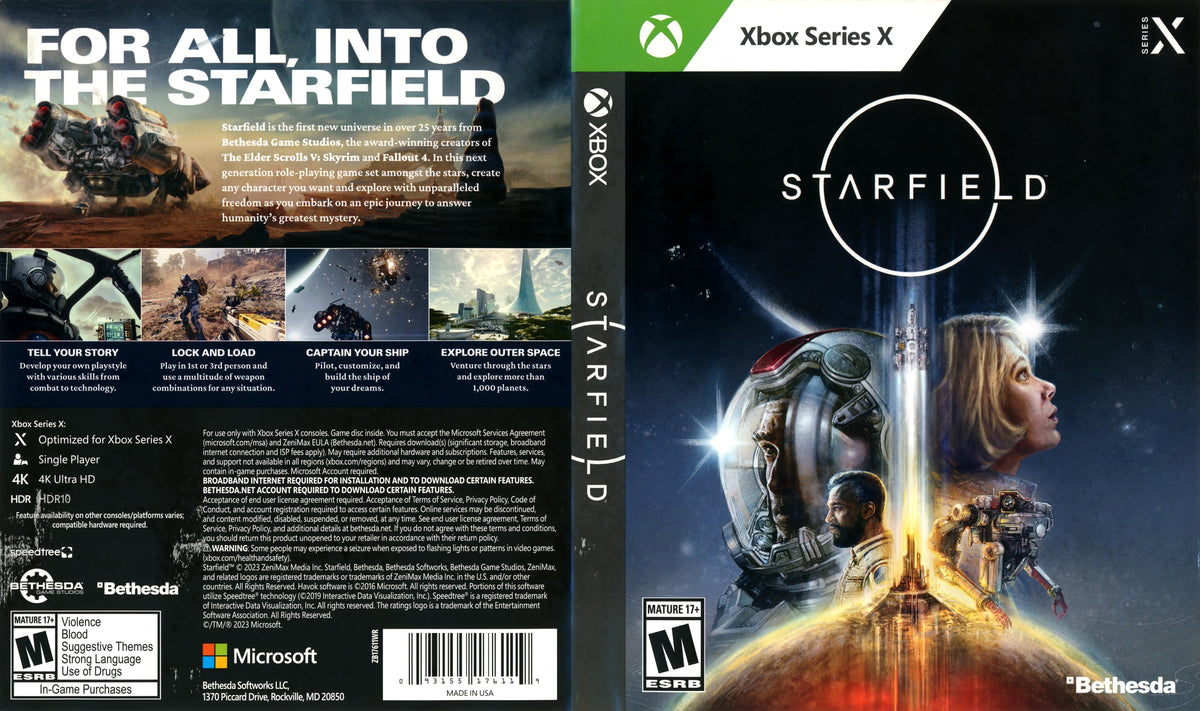 Starfield Xbox Series X - Video Game - Used - CaveGamers - Image 3