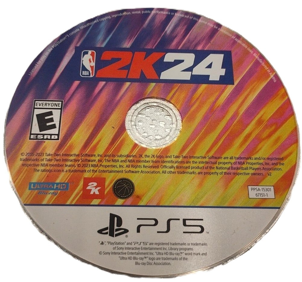 NBA 2K24 PS5 - Video Game - Used - CaveGamers - Image 3