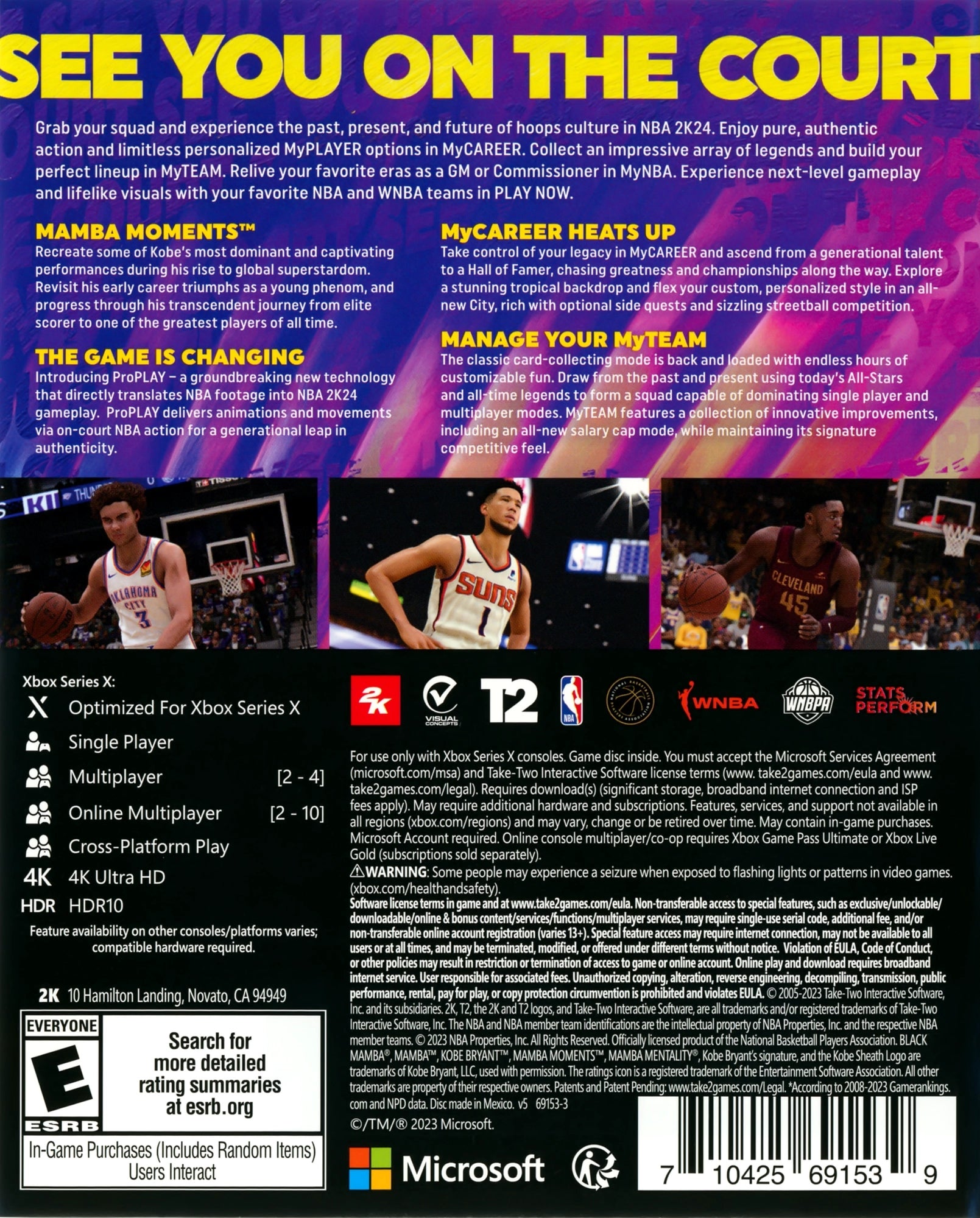 NBA 2K24 Xbox Series X - Video Game - Used - CaveGamers - Image 2