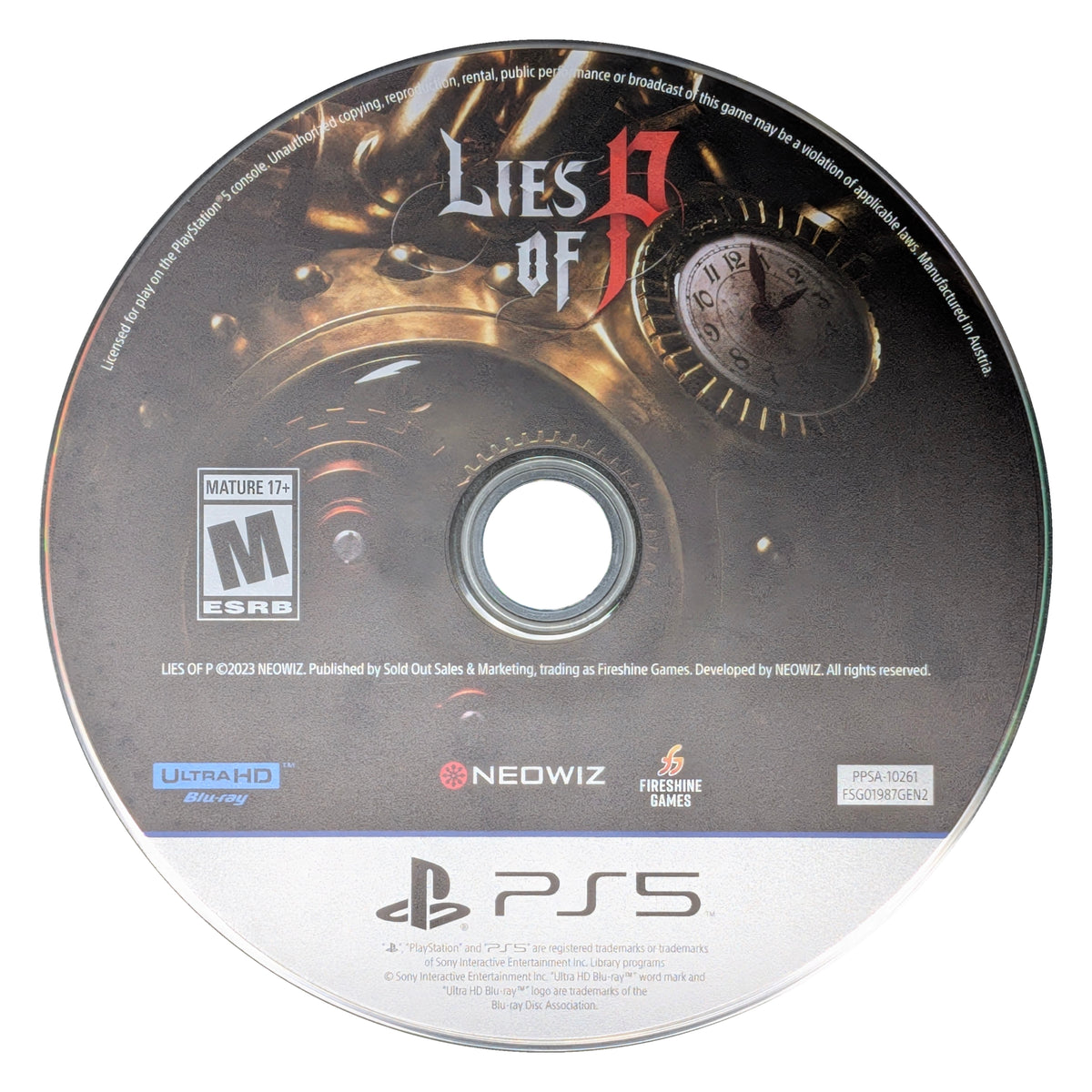 Lies of P PS5 - Video Game - Used - CaveGamers - Image 3