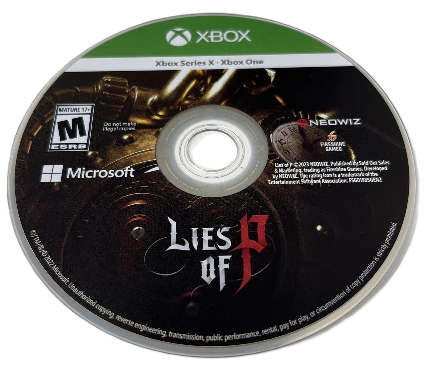 Lies of P Xbox Series X - Video Game - Used - CaveGamers - Image 3
