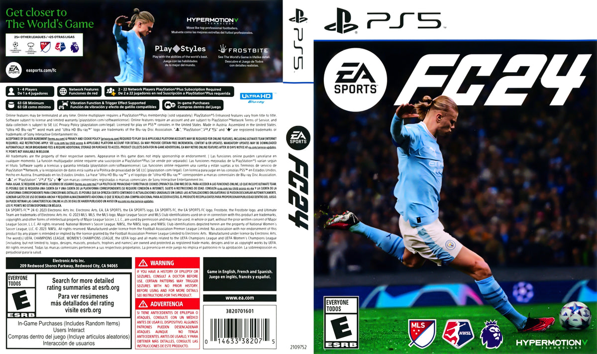 EA Sports FC 24 PS5 - Video Game - Used - CaveGamers - Image 4