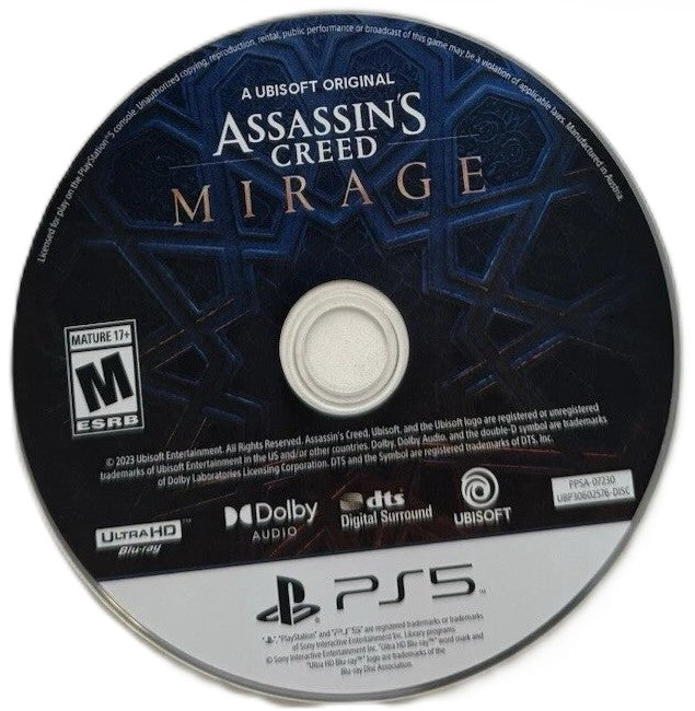 Assassin's Creed: Mirage PS5 - Video Game - Used - CaveGamers - Image 3