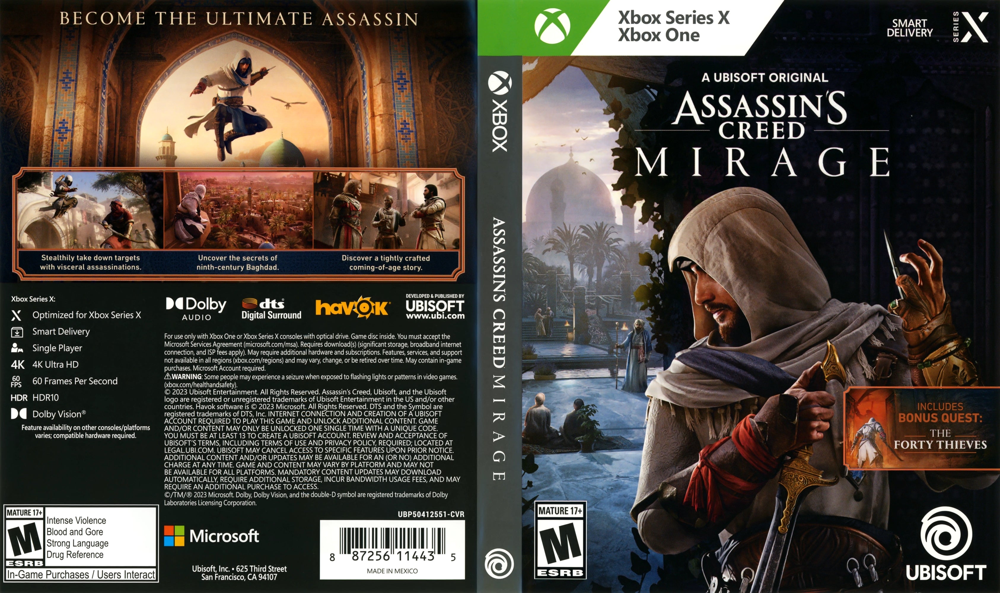 Assassin's Creed: Mirage Xbox Series X - Video Game - Used - CaveGamers - Image 3