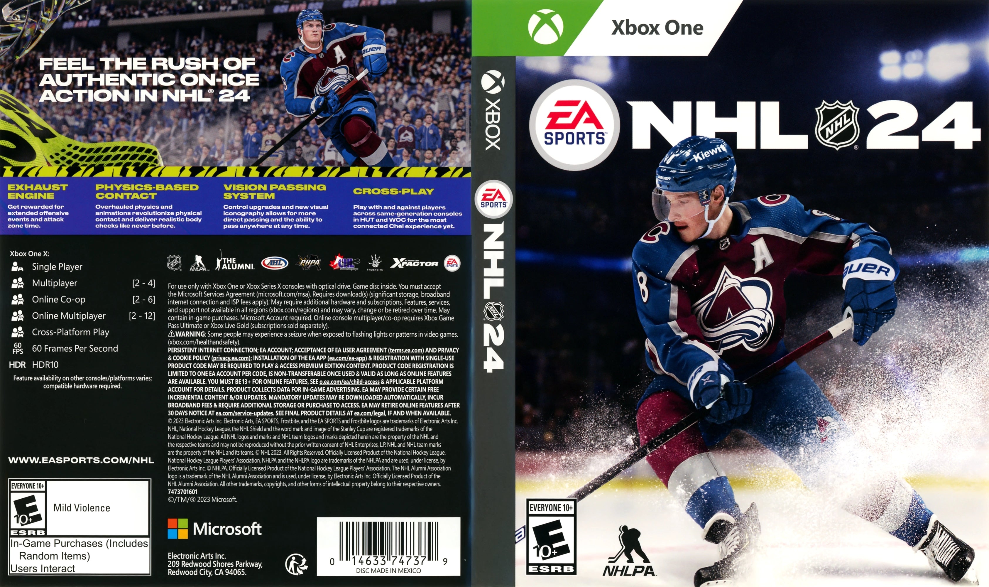 NHL 24 Xbox One - Video Game - Used - CaveGamers - Image 3
