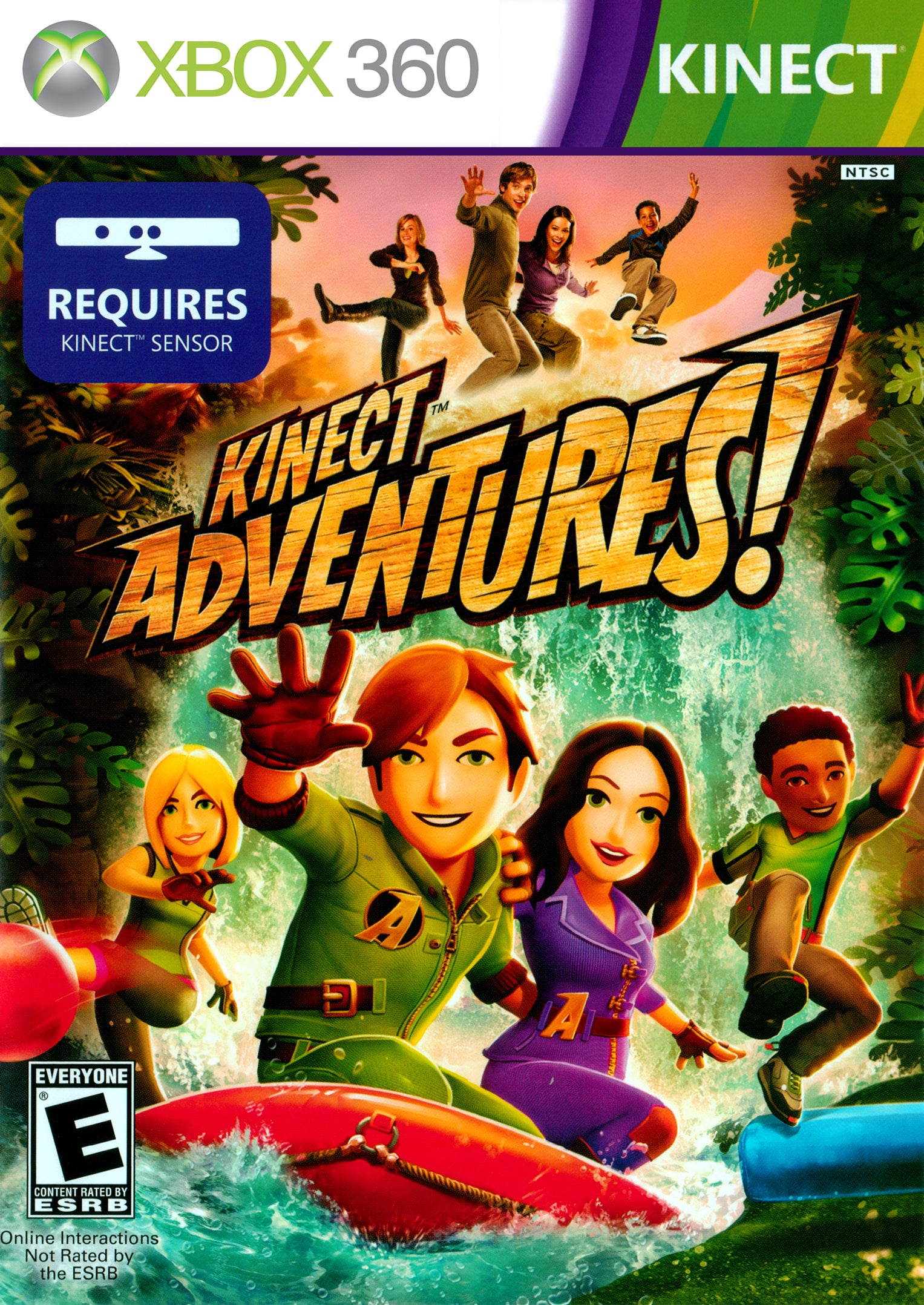 Kinect Adventures! Xbox 360 - Video Game - Used - CaveGamers