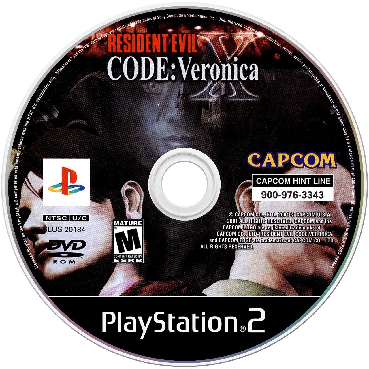 Resident Evil Code: Veronica X PS2 - Video Game - Used - CaveGamers - Image 3