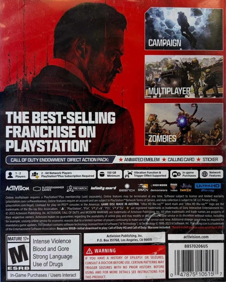 Call of Duty: Modern Warfare III PS5 - Video Game - Used - CaveGamers - Image 2