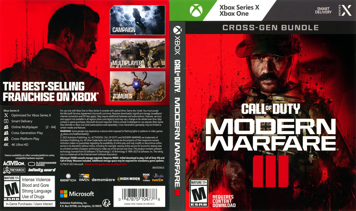 Call of Duty: Modern Warfare III Xbox Series X - Video Game - Used - CaveGamers - Image 3