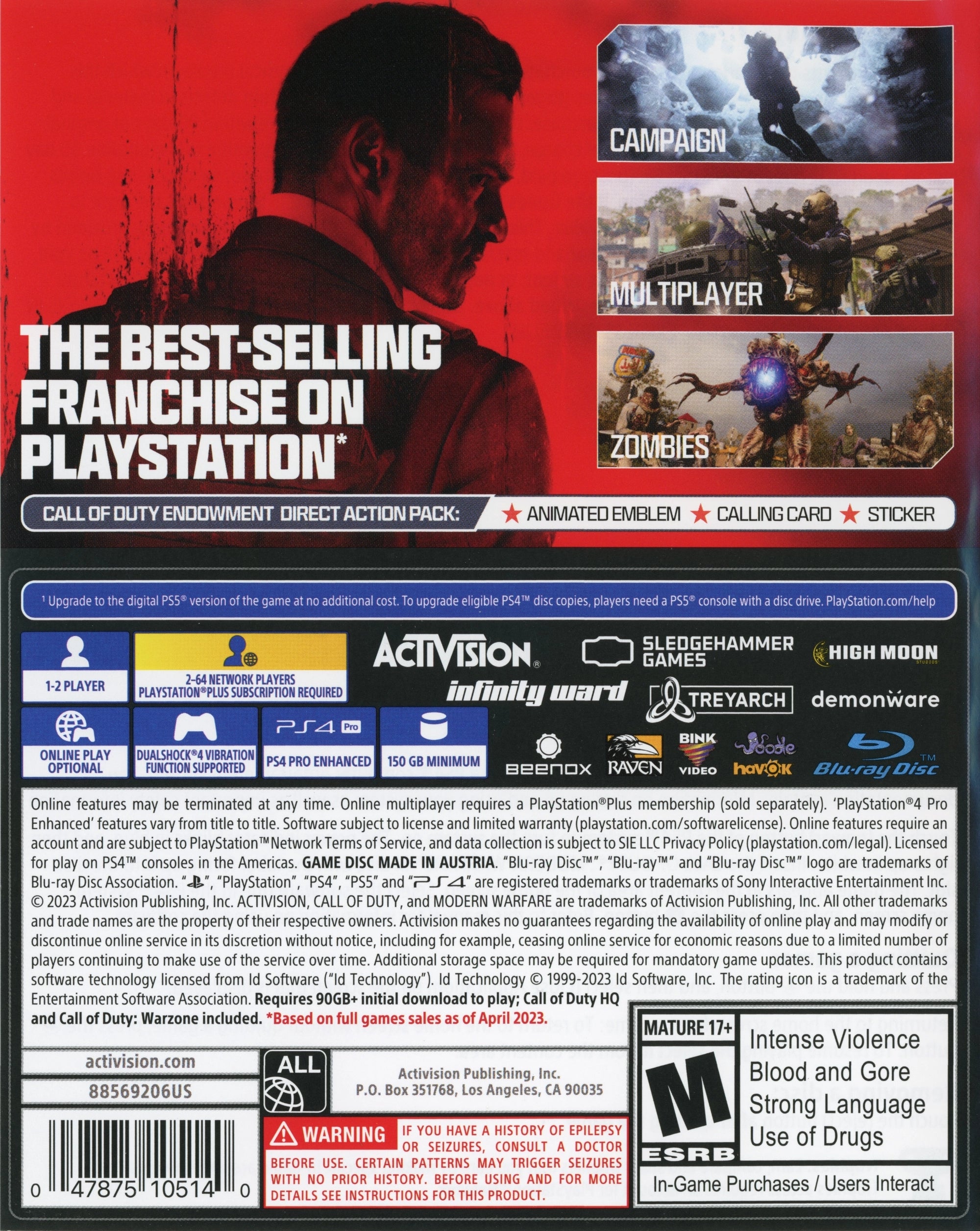 Call of Duty: Modern Warfare III PS4 - Video Game - Used - CaveGamers - Image 2